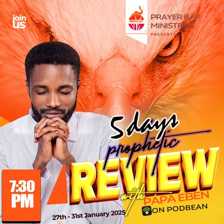 [PRAYER GAP]